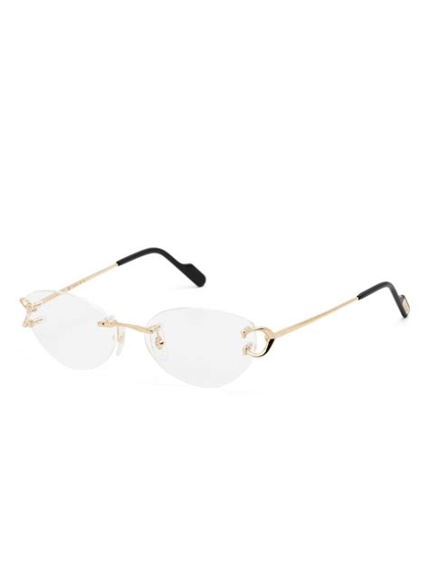 oval cartier glasses